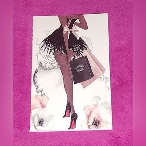 Handmade Woman Shopping Designer Travel Pocket Size 16 Page Notebook Journal